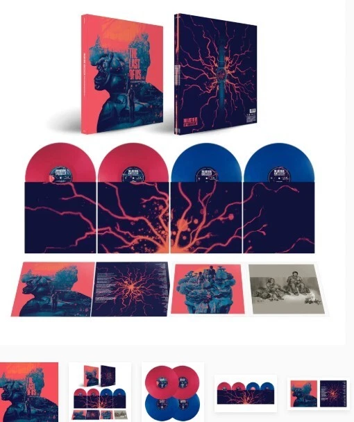 The Last of Us Vol 1 & 2 10th Anniversary Vinyl Record Soundtrack 4 LP Mondo - Image 1 of 1