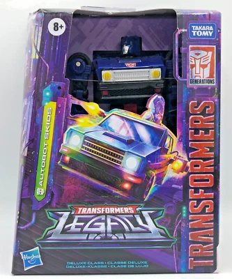Transformers Legacy Actionfigur Prime Uni. AUTOBOT SKIDS Deluxe Class 14 Steps - Bild 1 von 4