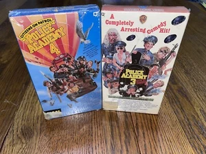 Police Academy 3 4 Back In Training VHS SEALED w/ Watermarks - Picture 1 of 8