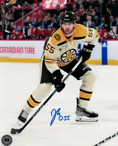Justin Brazeau Boston Bruins Signed 8x10 Autographed Photo COA - Picture 1 of 1