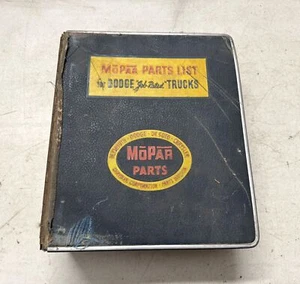 1949-53 MoPar Truck Parts Book Catalog Power Wagon Job Rated 50 51 52 - Picture 1 of 6