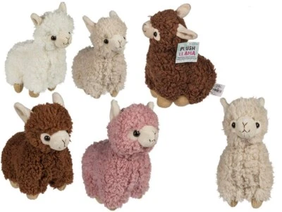 OUT OF THE BLUE Plüsch Lama Alpaka Kuscheltier ca. 22 cm Stofftier Plüschtier