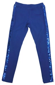 Epic Threads Deep Sapphire Sequin Leggings Girls Kids Pants S,L - Picture 1 of 1