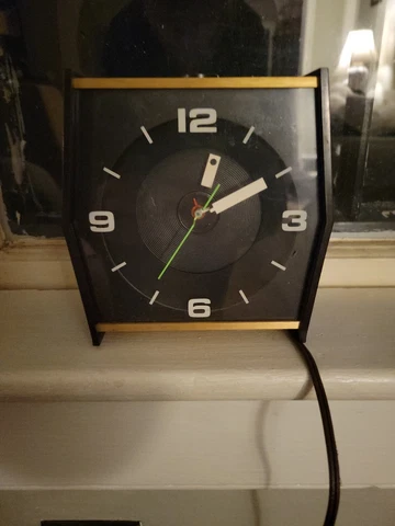 Vintage Stancraft High Time Ceiling Light Alarm Clock 1960s Partly Working MCM Cover