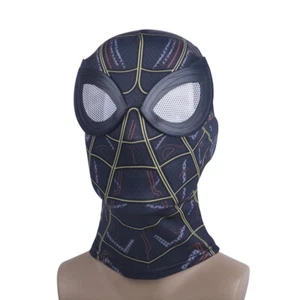 Spiderman No Way Home Mask Cosplay Superhero Peter Parker Hood Masquerade Props - Picture 1 of 12