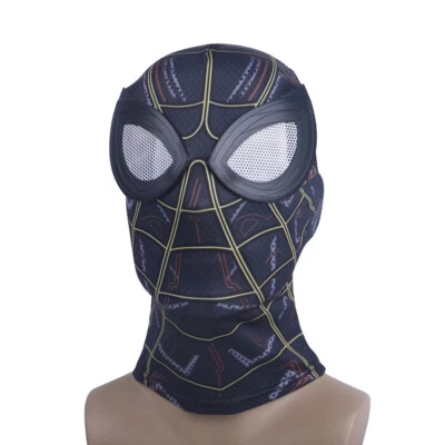 Spiderman No Way Home Mask Cosplay Superhero Peter Parker Hood Masquerade Props - Image 1 of 4