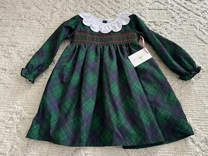 Girl's CECIL AND LOU Size 6 Holiday Plaid Dress - NWT's - Picture 1 of 2