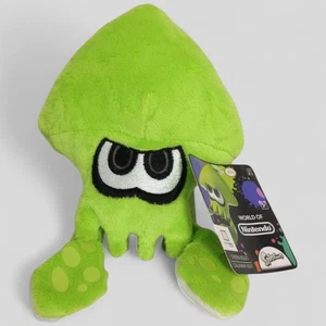 Loot Crate Exclusive Splatoon Green Squid 8" Plush Toy Jakks World Of Nintendo - Picture 1 of 6