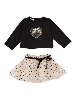 LIU JO  COMPLETO GONNA TULLE  E FELPA  BAMBINA   AUTUNNO   INVERNO  6 12  MESI - Immagine 1 di 4