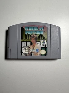 Wheel Of Fortune (Nintendo N64, 1997) Loose Game Cartridge Only Tested - Picture 1 of 3