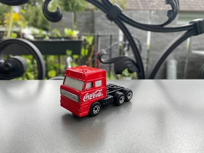 Matchbox Daf 3300 Space Cab | Coca Cola | Rot | Lastwagen Modell Spielzeugauto - Bild 1 von 4