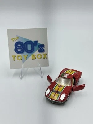 Coche deportivo vintage Yatming #1059 rojo Lamborghini Jota 1/64 Hong Kong raro Foto 1 de 4