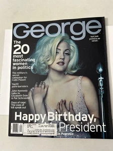 GEORGE Magazin selten Sept 1996 - DREW BARRYMORE (als Marilyn)! - Bild 1 von 7