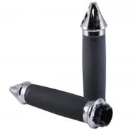 Empuñaduras de clavos de contorno personalizadas cromadas Avon Suzuki Intruder 1500 1998-2004 Foto 1 de 3