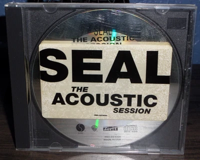 SEAL THE ACOUSTIC SESSION 6 TRACKS LIVE PROMO CD CRAZY SHOW ME WILD DEEP WATER Foto 1 de 4