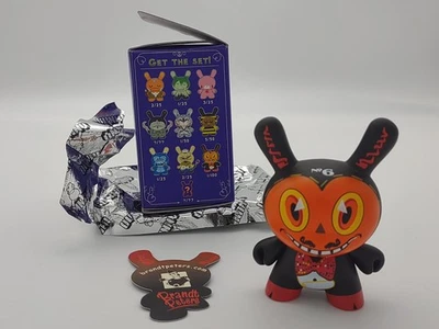 Kidrobot Dunny 2009 Series El Diablo 3" Figure 1/100 Chase By Brandt Peters - Image 1 of 4