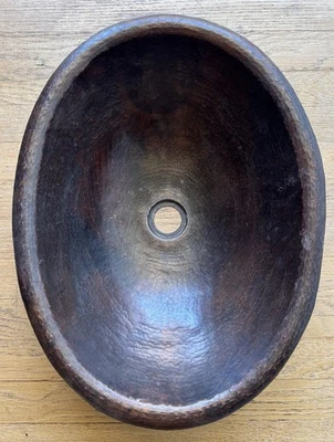 Thompson Traders 底部安装锤铜水槽 查看测量 阅读 — 第 1/4 张图片