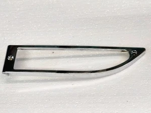 1955 PONTIAC CHIEFTAIN STAR CHIEF PARKING LIGHT BEZEL NOS (LH) - Picture 1 of 16
