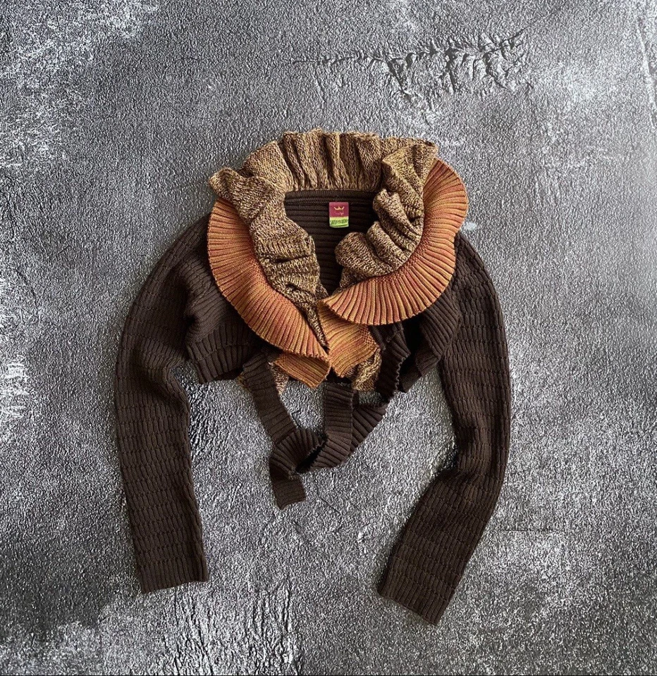 Cárdigan corto vintage Save The Queen talla L Foto 1 de 4