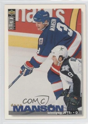 1995-96 Upper Deck Collector's Choice Dave Manson #230 - Image 1 of 2