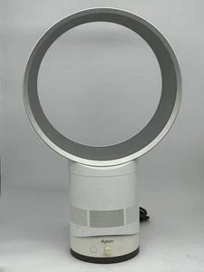 Dyson Air Multiplier AM01 White Silver Table Top Fan Power Cord Working Cond. - Picture 1 of 9