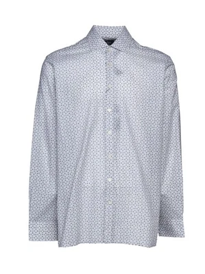 Camisa para hombre Hackett London talla XXL estampado de azulejos HM308982 Foto 1 de 4