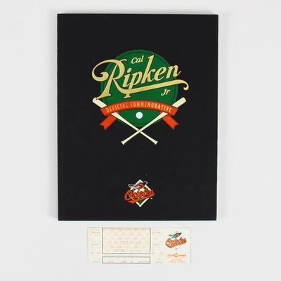Cal Ripken Jr 2131 September 6th 1995 Record Breaking Full Ticket & Commemora... - Image 1 of 4