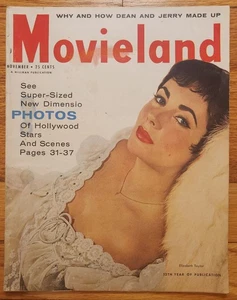 Movieland Magzine November 1955 Elizabeth Taylor Cover - Picture 1 of 1