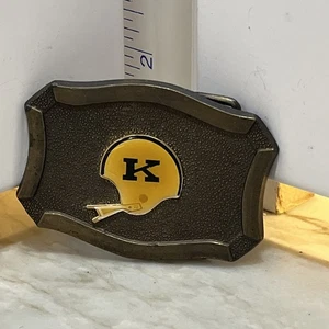 Hebilla de cinturón vintage de la Universidad de Kentucky Wildcats  - Imagen 1 de 5