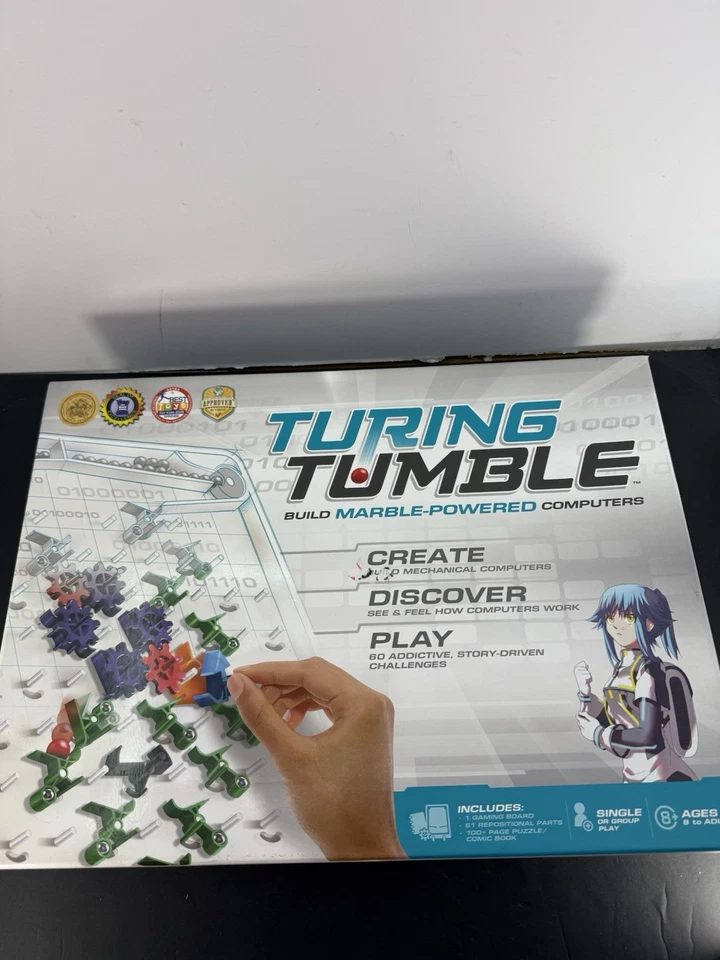 Turing Tumble Build Marble-Powered Educational Board Game READ - Image 1 of 4