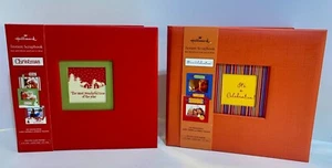 2- HALLMARK INSTANT SCRAPBOOKS - Celebration + Christmas 20 Pages Each Album NEW - Picture 1 of 7