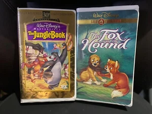 Disney's The Jungle Book 30th Anniversary / The Fox and the Hound Gold Collectio - Picture 1 of 2