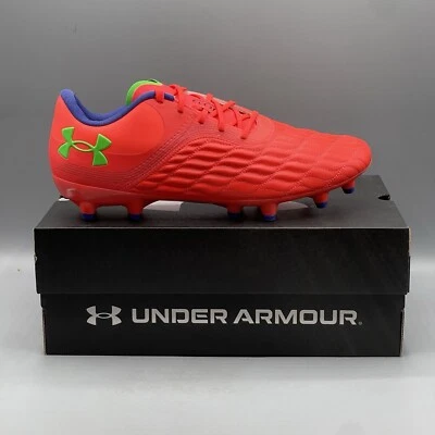 Botines de fútbol Under Armour para hombre 10 clon rojo Magnetico Pro 3 FG para mujer 11,5 Foto 1 de 4