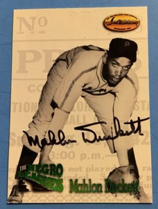 MAHLON DUCKETT 1993 TED WILLIAMS CO. SIGNED CARD #104 *81