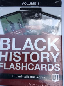 Urban Intellectuals Black History Flash Cards Volumes 1