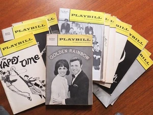 15 x 1968 & 1969 Playbill programs / magazines - Picture 1 of 5