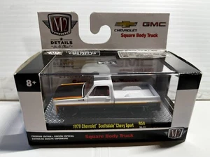 M2 MACHINES 1:64 HOBBY 1979 Chevrolet Scottsdale Chevy Sport Mib R58 Square Body - Picture 1 of 3