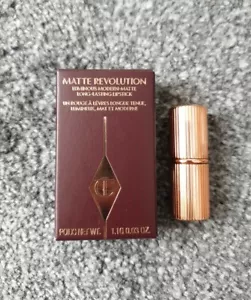 Charlotte Tilbury Matte Revolution Pillow Talk Lipstick 1.1g mini sample size - Picture 1 of 2