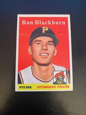 1958 TOPPS BASEBALL #459 RON BLACKBURN!! $1 SHIPPING!! - Image 1 of 2