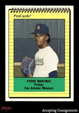 1991 San Antonio Missions ProCards #2971 Pedro Martinez ROOKIE MISSIONS