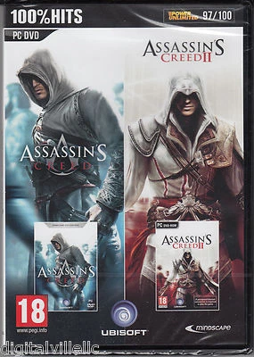 Assassin's Creed I & II PC Collection Double Pack Brand New Sealed  - Image 1 of 2
