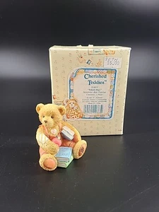 Enesco Cherished Teddies, Seth, "School Days", 914835, septiembre 1993 - Imagen 1 de 4