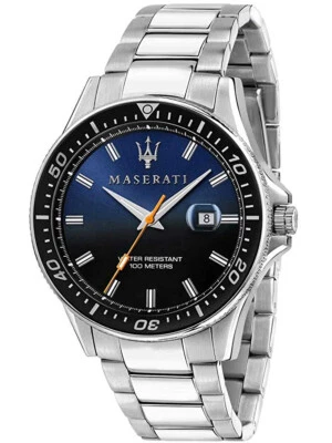 Maserati R8853140001 Sfida Orologio Orologio Uomo 44mm 10ATM - Immagine 1 di 4