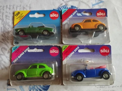 VOLKSWAGEN Lot de 4 coccinelles SIKU - Photo 1/2