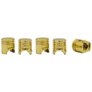 5 Stück YOU.S Ventilkappen Reifenventile Kunststoff Gold für PKW LKW Motorrad - Bild 1 von 2