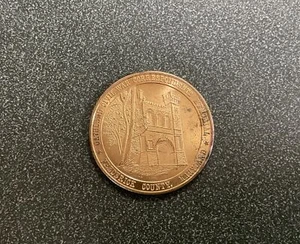 1962 Gathland Civil War Correspondents Memorial Souvenir Trade Coin Frederick MD - Picture 1 of 8