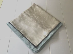 Martha Stewart Euro Pillow Sham Jacquard Style Floral 27.5 x 27.5" NWOT - Picture 1 of 8