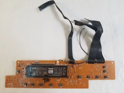 ONKYO DX-1500 Compact Disc Player DISPLAY BOARD w Working Display  - Image 1 of 4