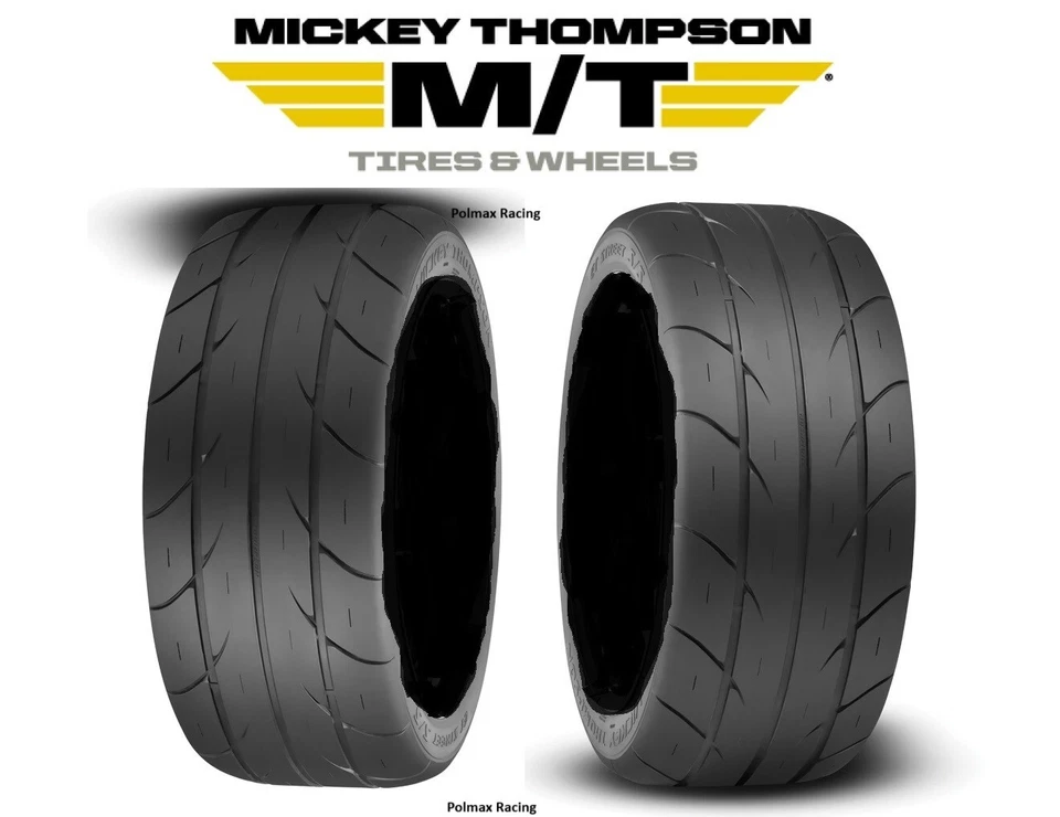 2 Mickey Thompson P305/35R20 ET Street S/S tires DOT drag radial 305/35/20 - Image 1 of 1