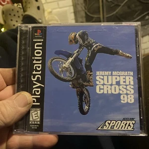 Jeremy McGrath Supercross '98 (Sony PlayStation 1, 1998) - Picture 1 of 4